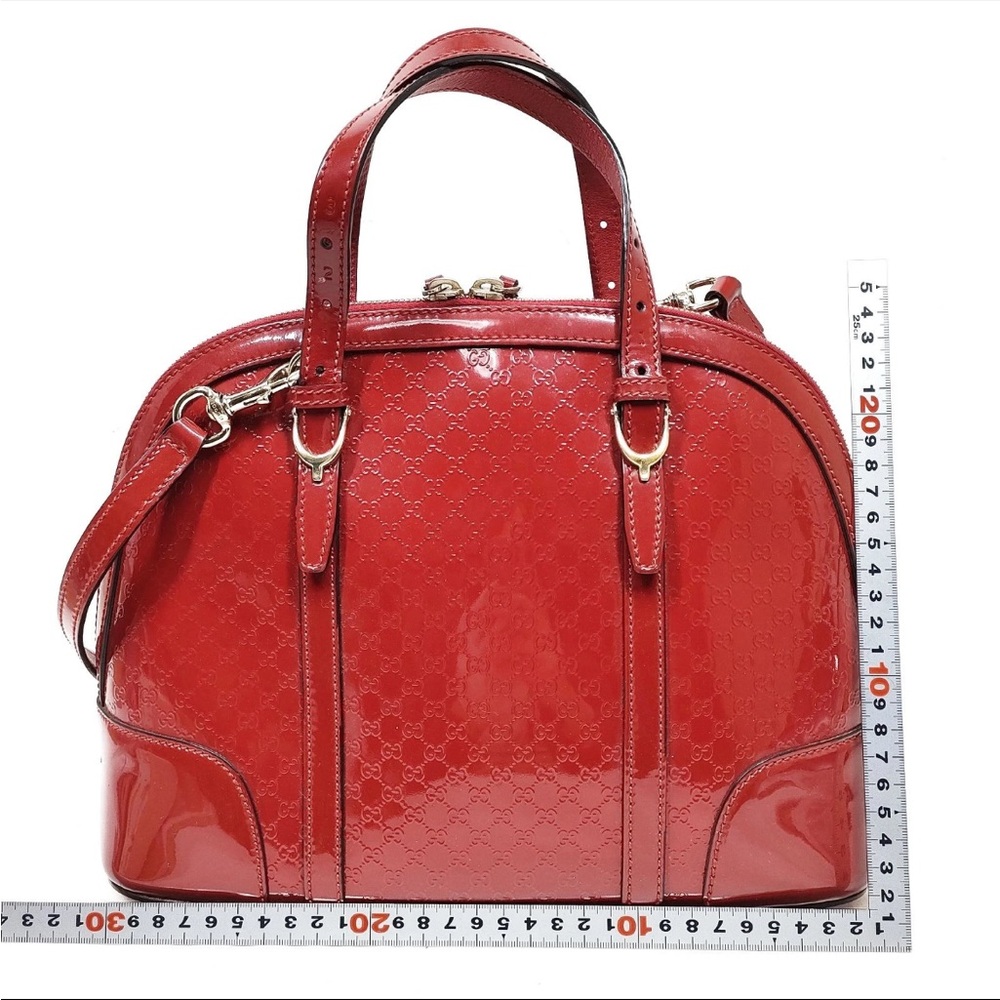 Gucci Red Designer Handbag - Picture 2 of 9